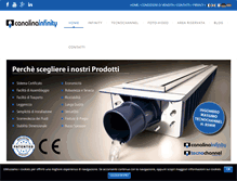 Tablet Screenshot of canalinainfinity.com
